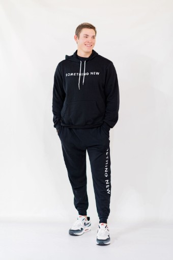 Something New Style #Mens Black SN Hoodie #0 default Black thumbnail