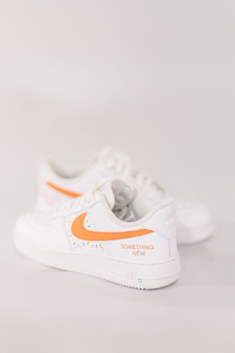 Something New Style #Womens 2023 Confetti Air Force 1 #0 default White/Orange/Multi thumbnail